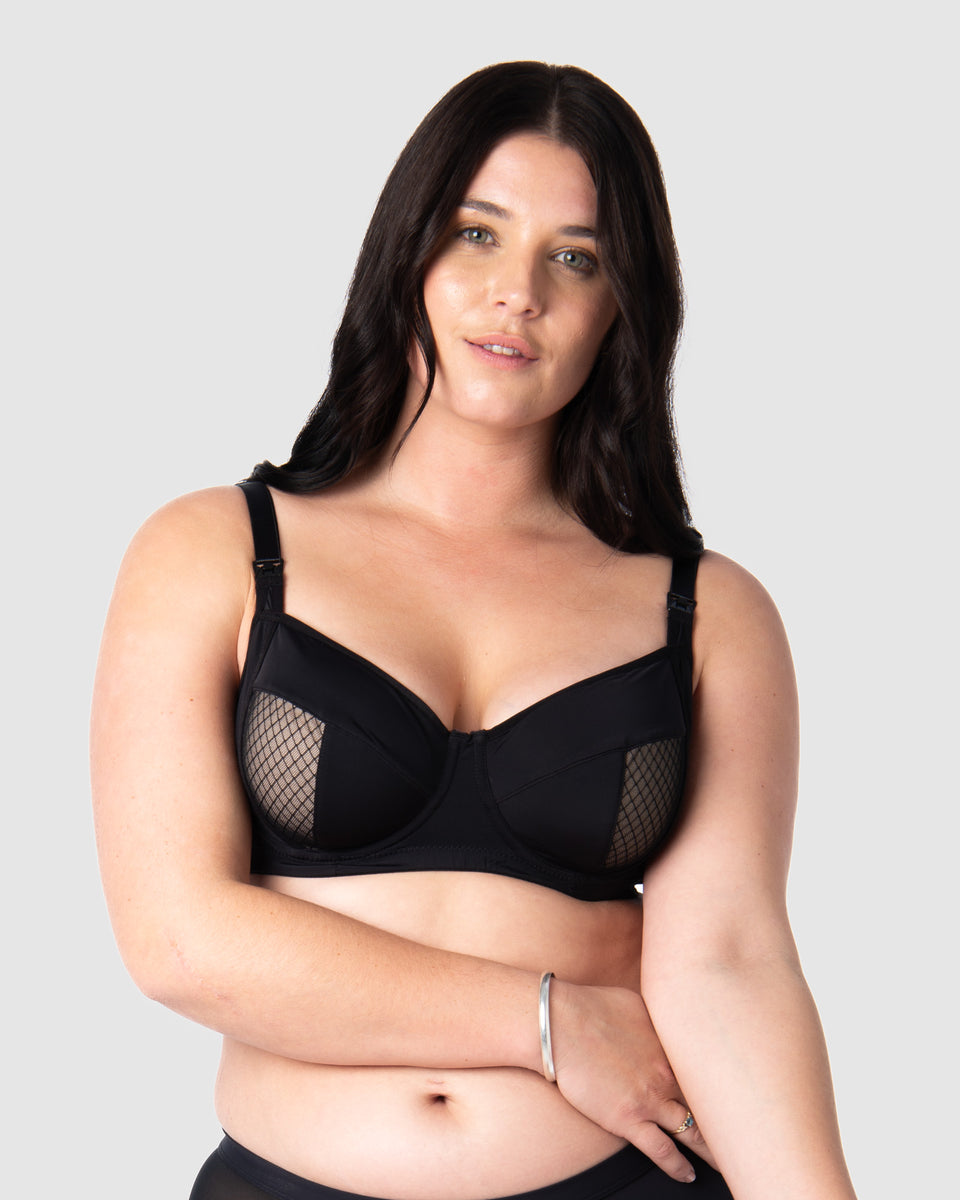 Nursing bra Kelly by Alles (black), Drabužiai