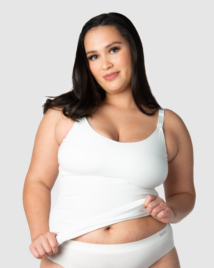MN Classic Maternity Bra - Cashmere Blue - Muscle Nation