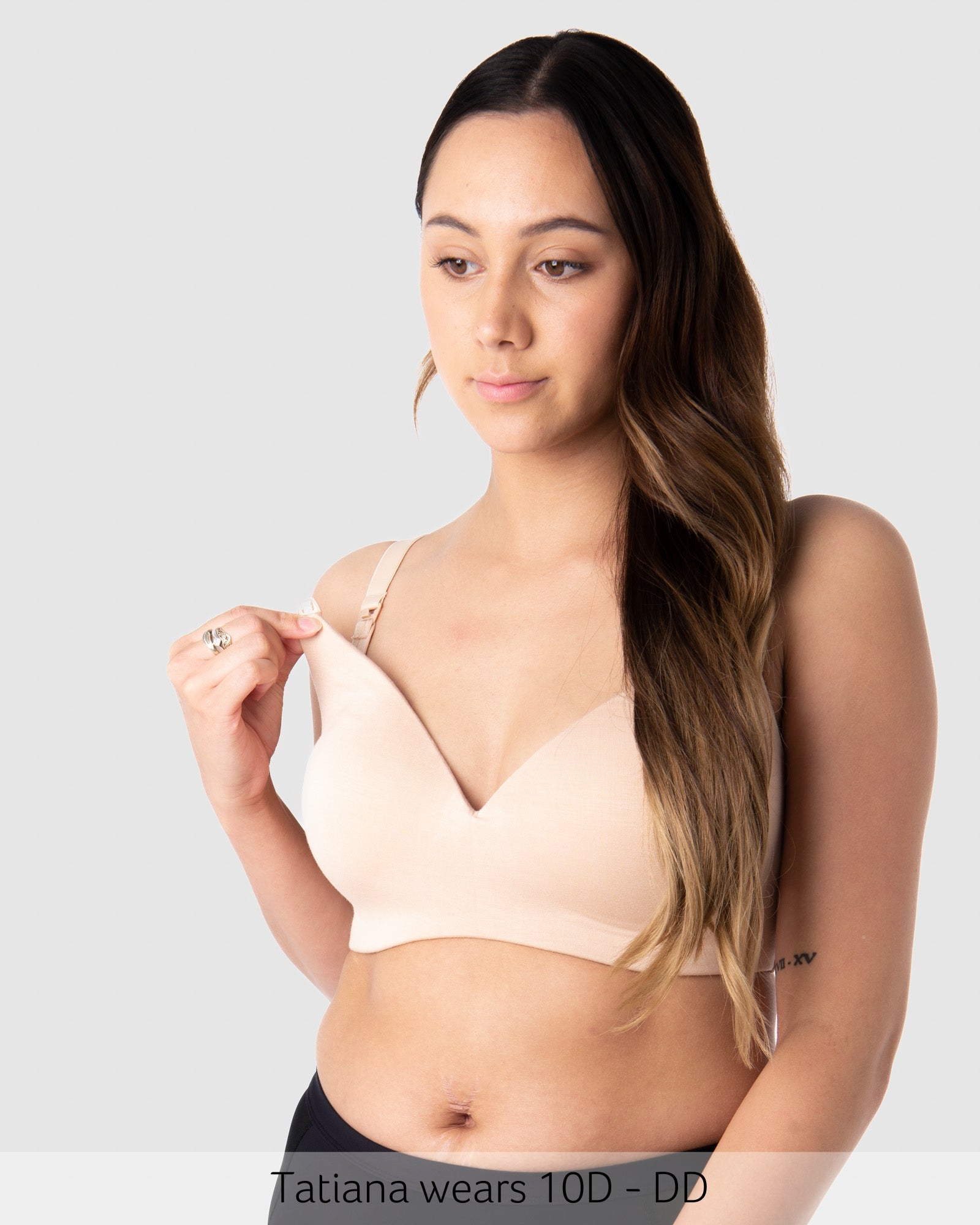 Nursing Clip featured on Embrace Leakproof Contour Nursing Bra in Frappe