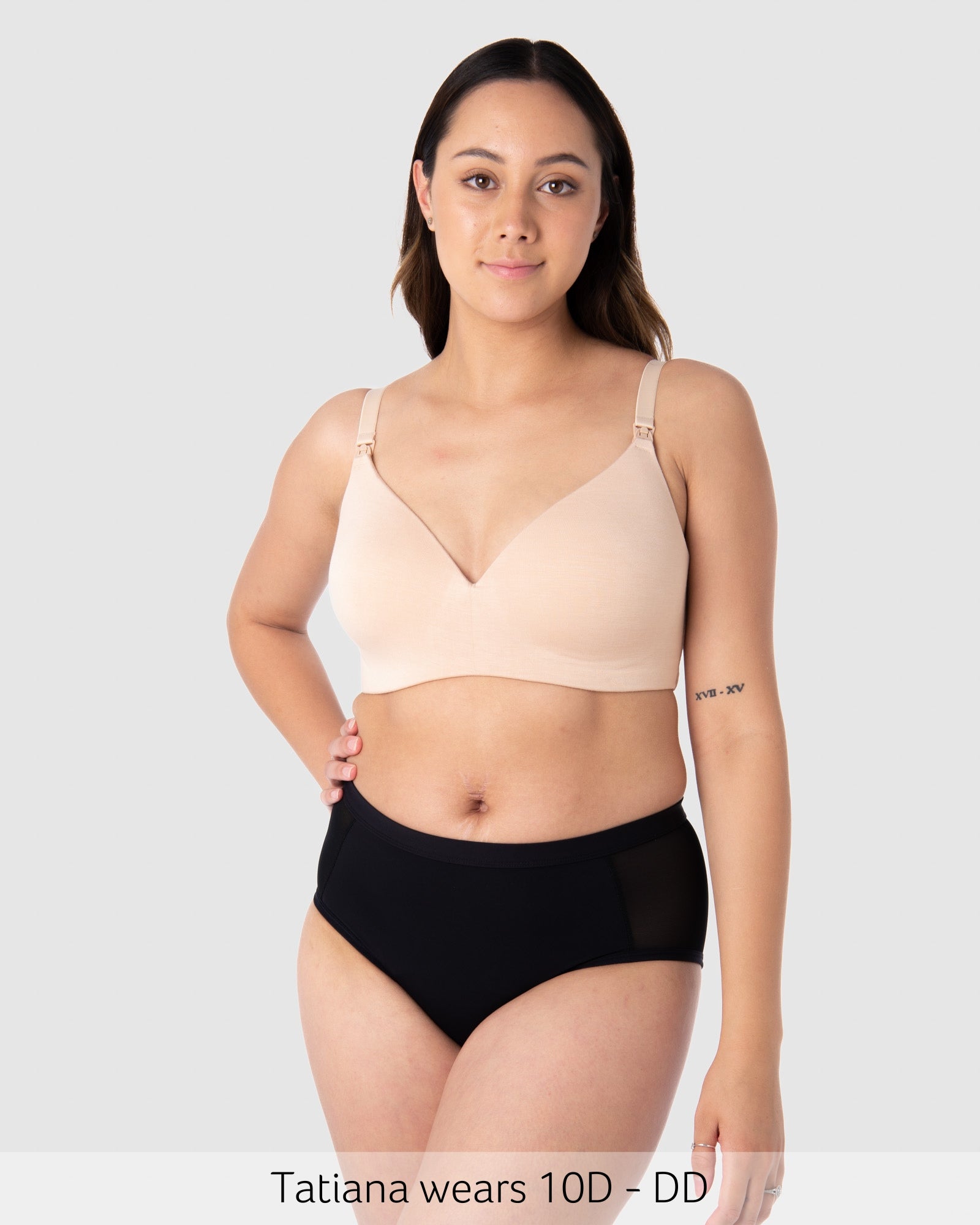 Embrace Leakproof Contour Nursing Bra in Frappe