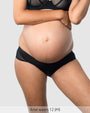 Lunar Maternity Brief in Black