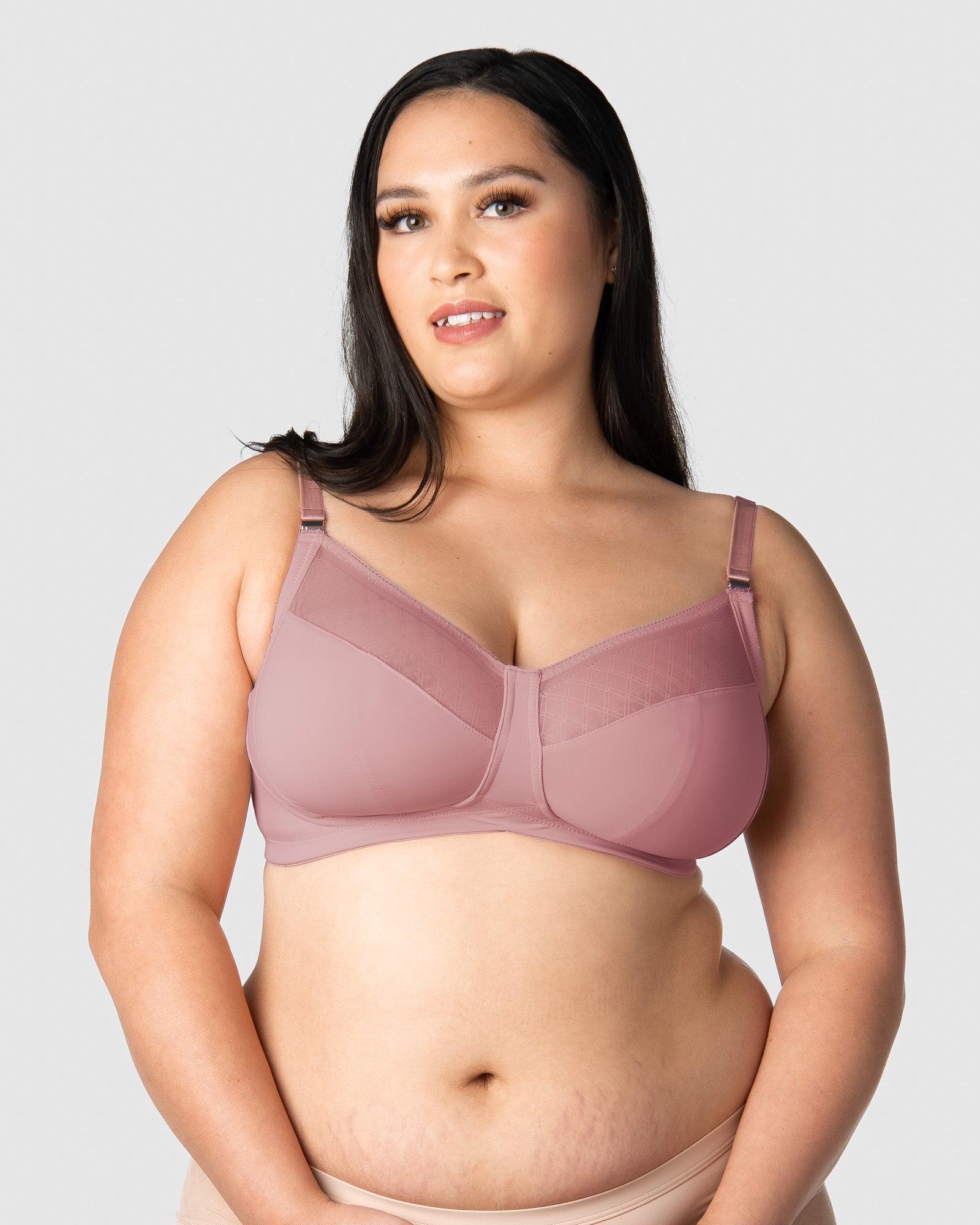 Lunar Eclipse Nursing Bra - Antique Rose