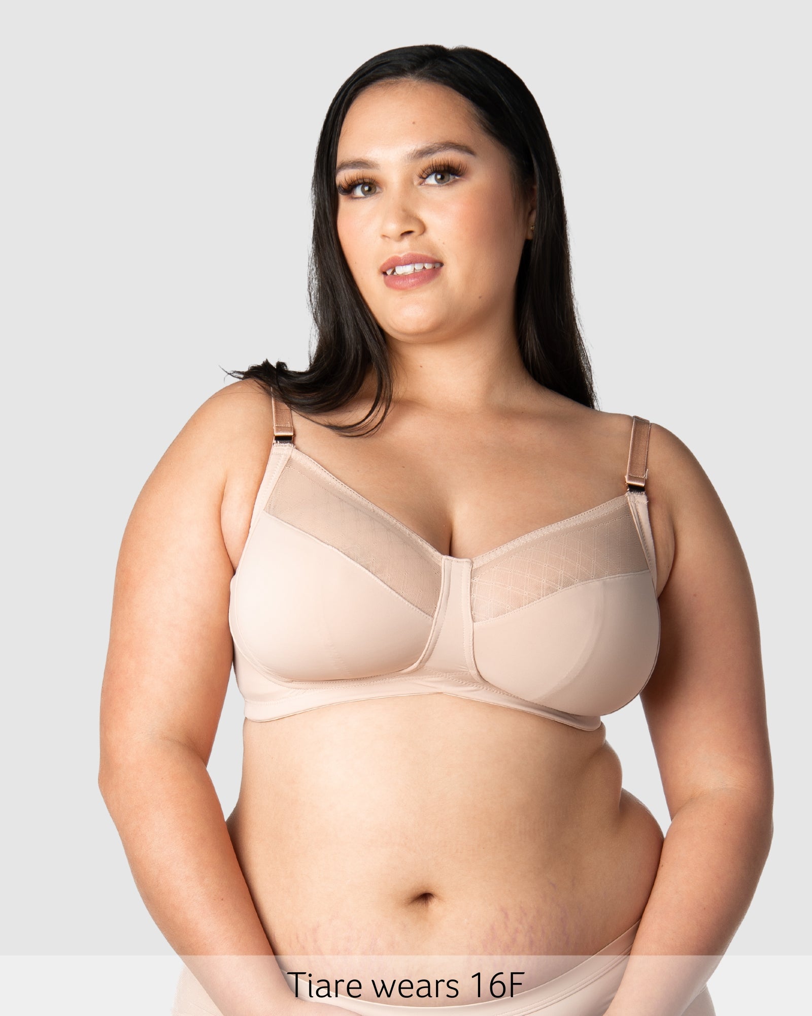 Lunar Eclipse Wirefree Nursing Bra in Almond