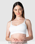 My Necessity Wirefree Nursing Bra in White