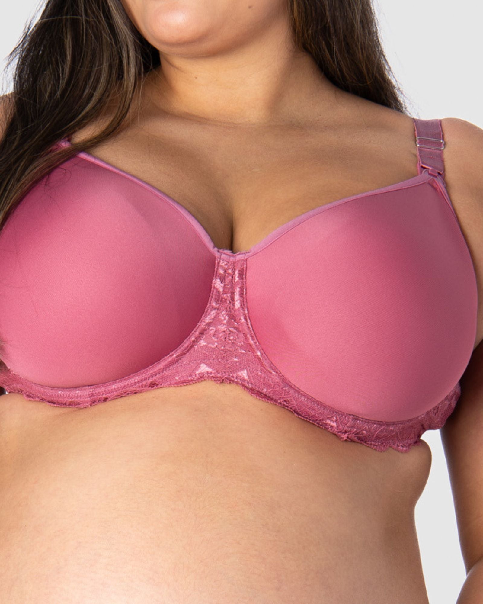 HOTMILK AU OBSESSION ROSE CONTOUR NURSING MATERNITY BRA - FLEXI UNDERWIRE