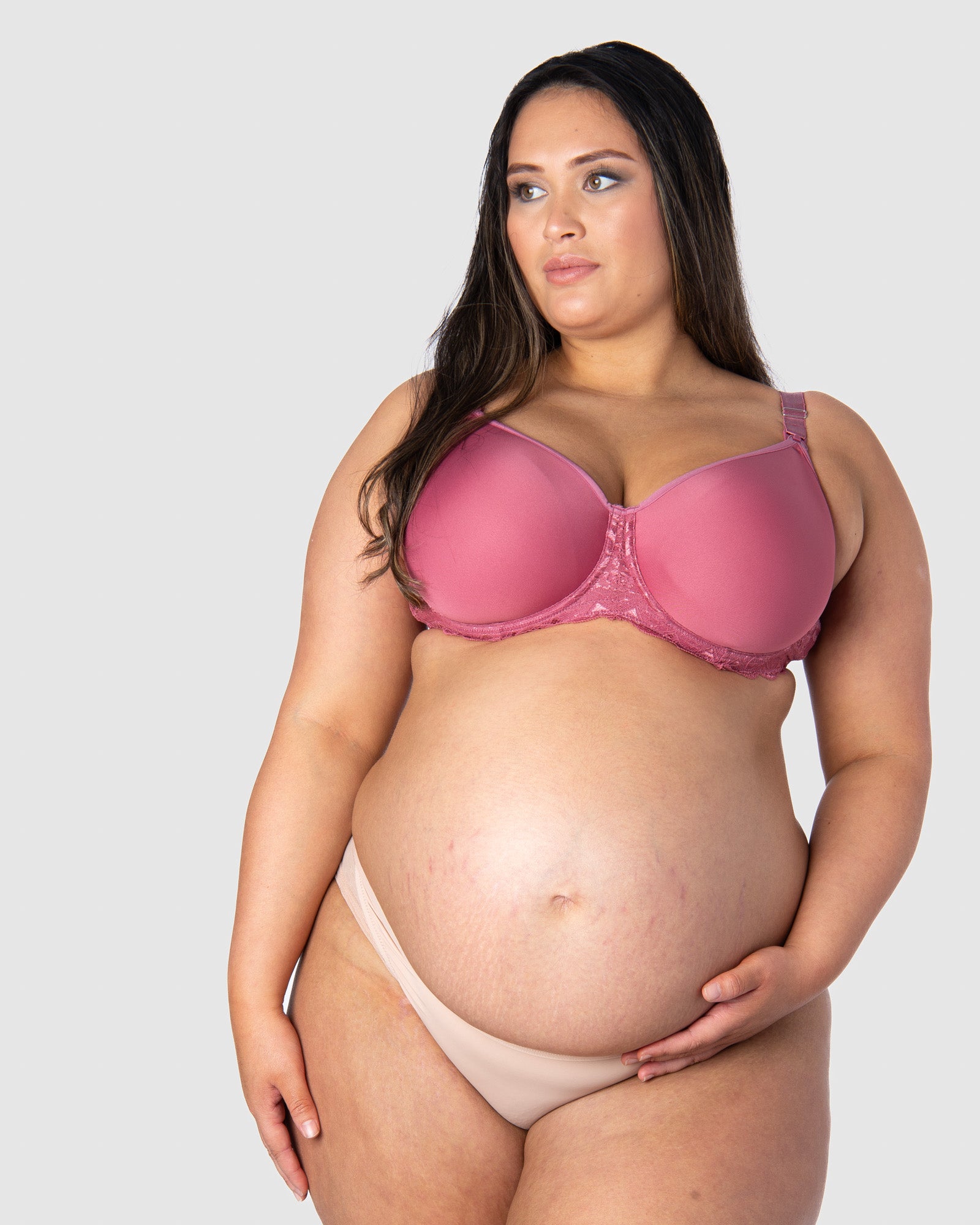 HOTMILK AU OBSESSION ROSE CONTOUR NURSING MATERNITY BRA - FLEXI UNDERWIRE