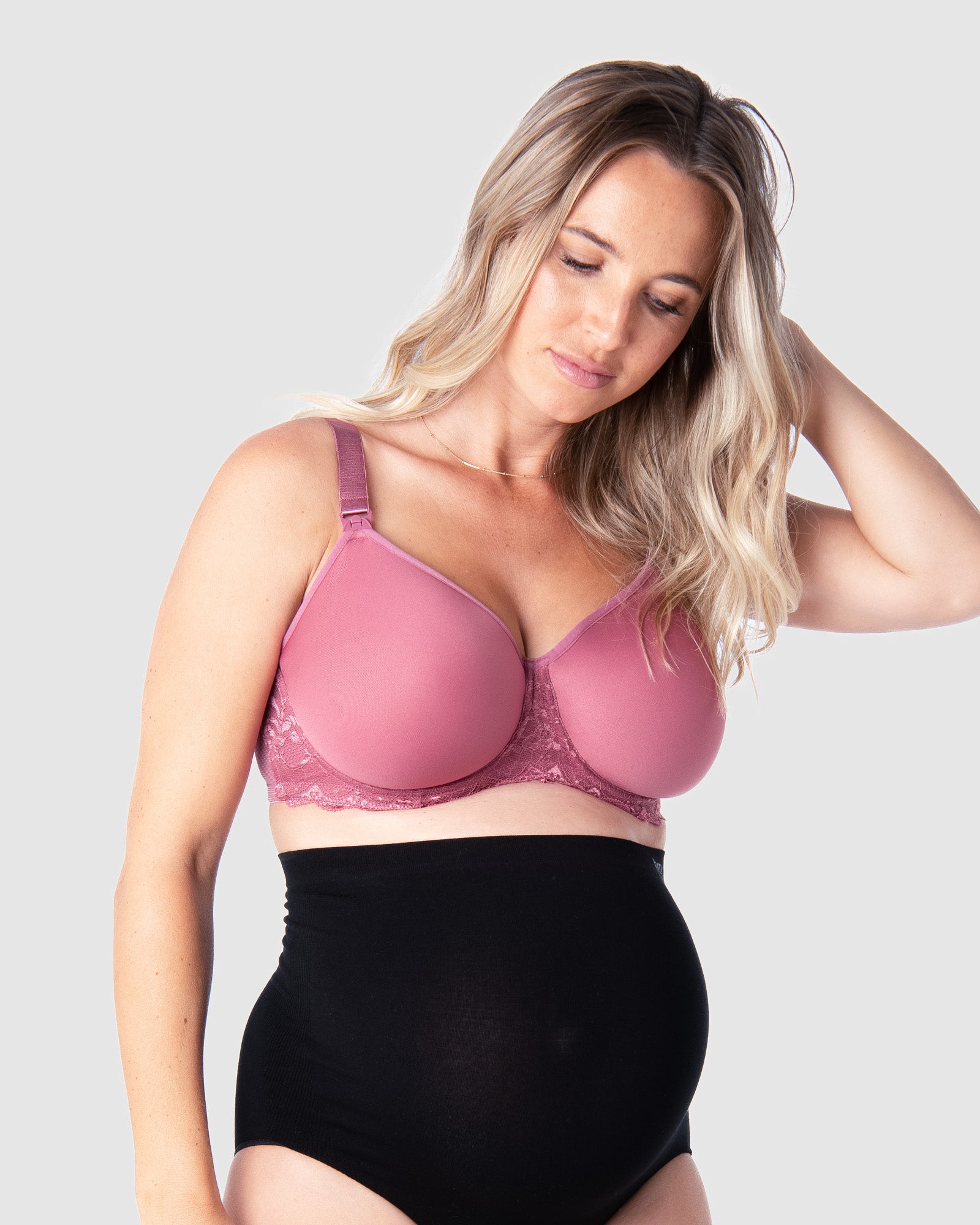 HOTMILK AU OBSESSION ROSE CONTOUR NURSING MATERNITY BRA - FLEXI UNDERWIRE