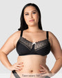 Show Off Wirefree Nursing Bra in Black