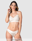 Warrior Maternity Bikini Brief in Ivory