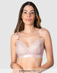 Warrior Wirefree Soft Cup Nursing Bra in Blush