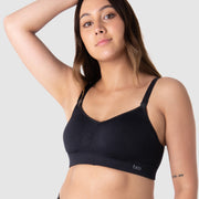 My Necessity Wirefree Nursing Bra in Black 