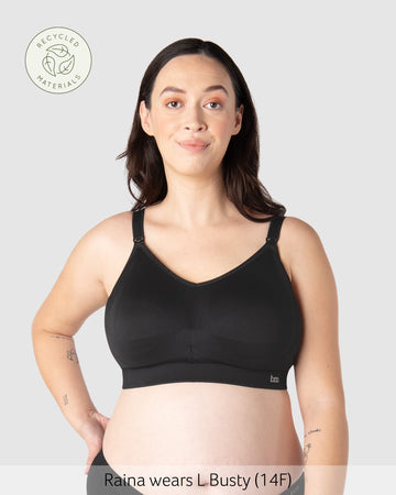 My Everyday Multifit Nursing Bra - Black Busty