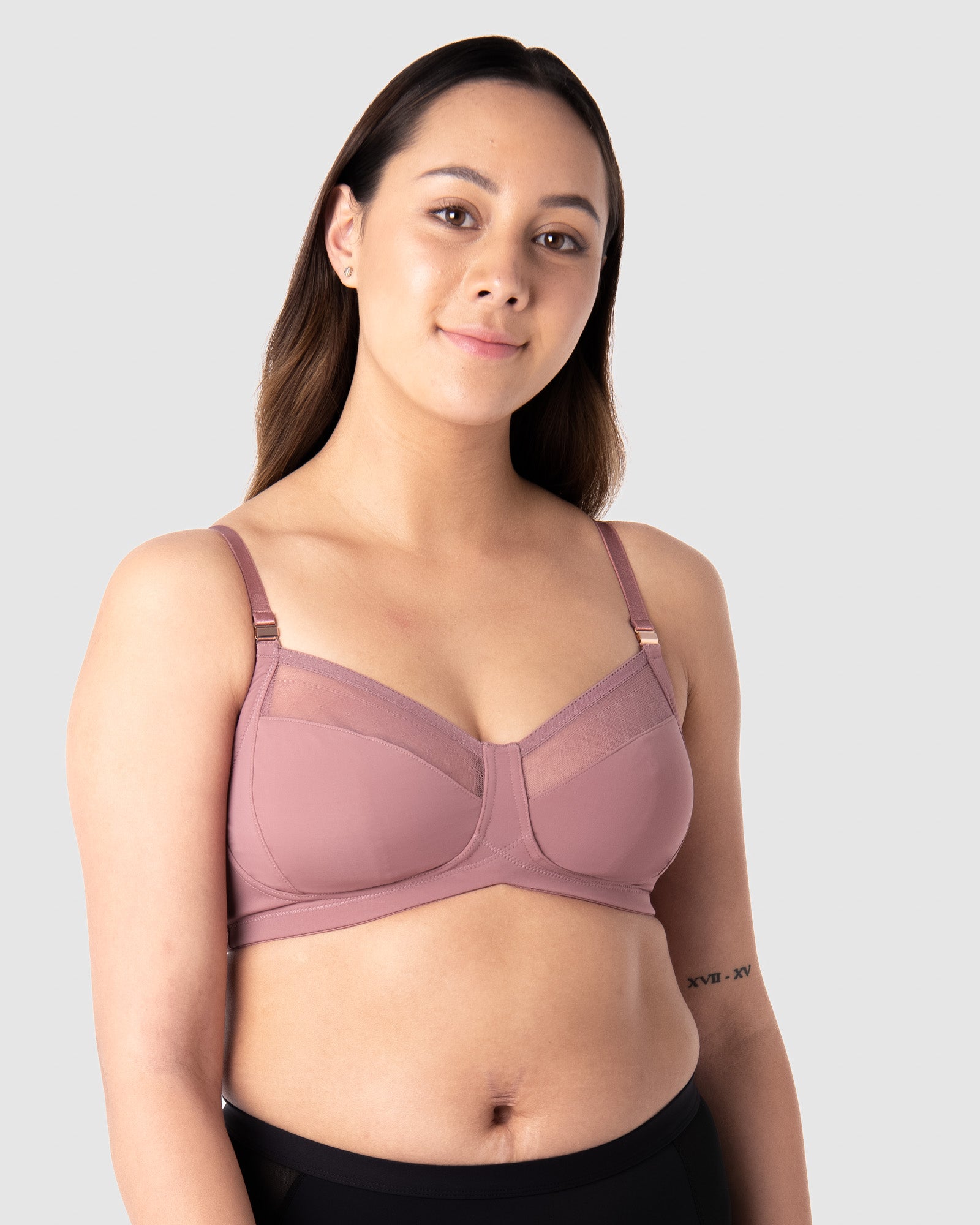 HOTMILK AU LUNAR ECLIPSE ANTIQUE ROSE NURSING BREASTFEEDING MATERNITY  BRA - WIREFREE